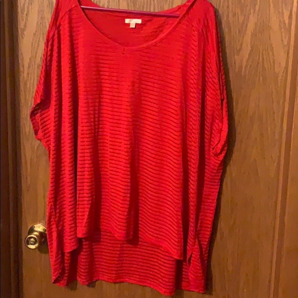 NORTH CREST  Plus size 4x top